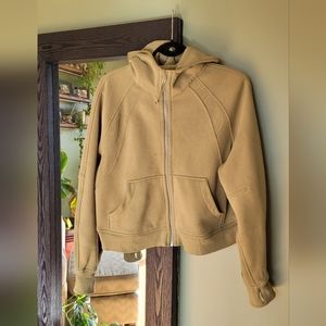 Lululemon cropped scuba full zip